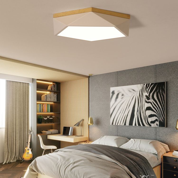 Lampada da incasso Diamond 1 luce Faretto da incasso minimalista in acrilico per camera da letto