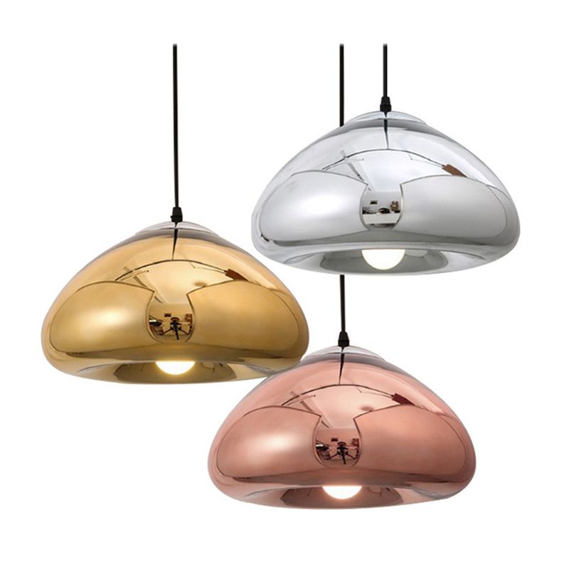 Simplicity Pendant Light Fixture Conical Suspension Pendant Light with Metal Shade