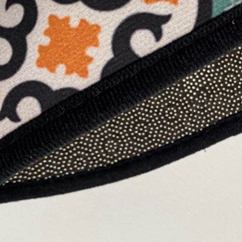 Luxuriöser viktorianischer Indoor -Teppich antiker Blumendruck Teppich -Waschmaschine für die Heimdekoration