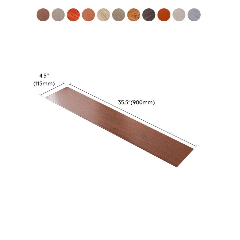 Traditional Wood Flooring Tiles Click-Locking Water Resistant Trim Piece