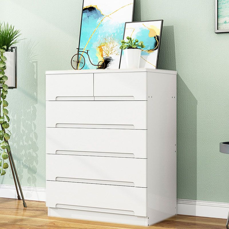 Modern Solid Wood Storage Chest Dresser Vertical Storage Chest