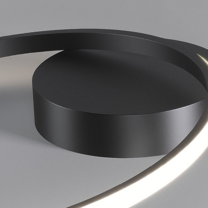 3-Lights Square Shade Flush Mount Modern Style Flush Mount Ceiling Lighting Fixture