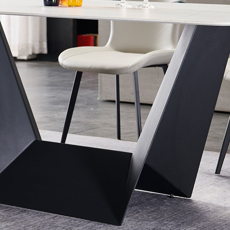 Modern Indoor Dining Side Chair Leather Upholstered Side Chair