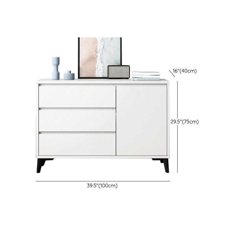 15.6-inch W Modern Storage Chest Dresser Manufactured Wood Storage Chest