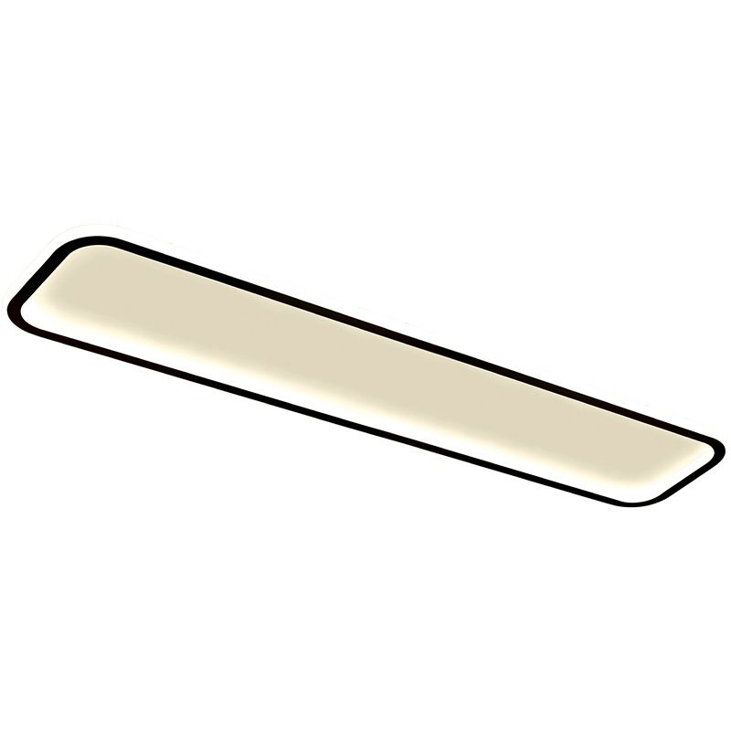 Rechteckige Metall-LED-Unterputz-Leuchte Moderne Deckenleuchte mit moderner Deckenleuchte