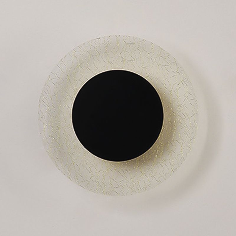 1-Light Wall Sconce Modern Style Metal Wall Lighting for Bedroom