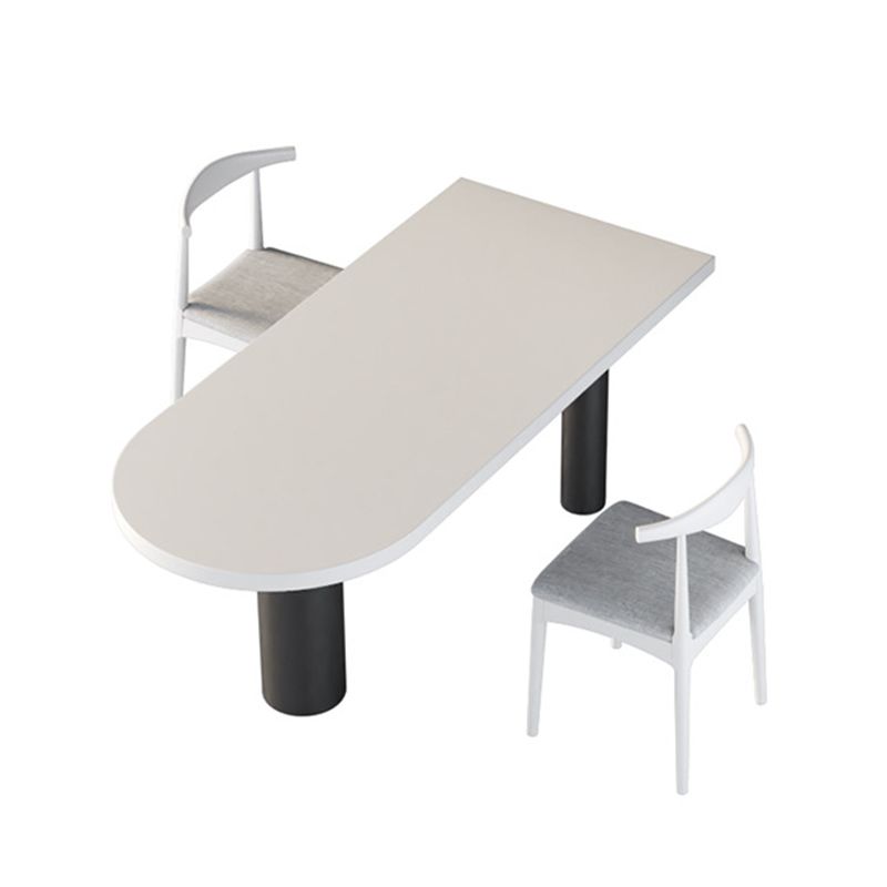 Gratis vorm massief hout binnen tafel restaurant moderne houten tafel met 3 poten