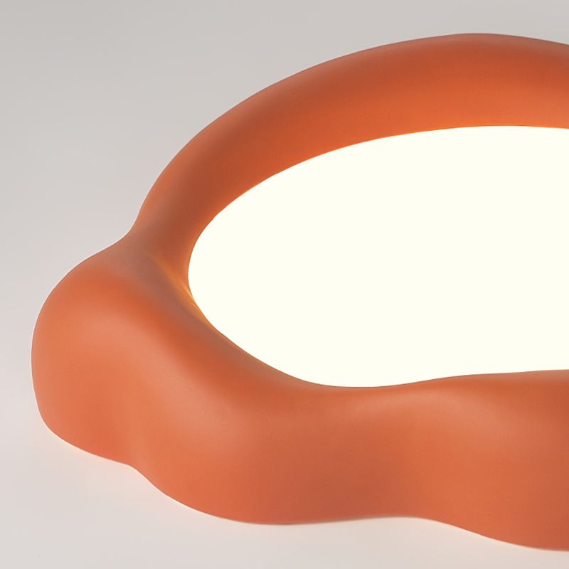 Resin and Acrylic Ceiling Flush Contemporary LED Flush Mount