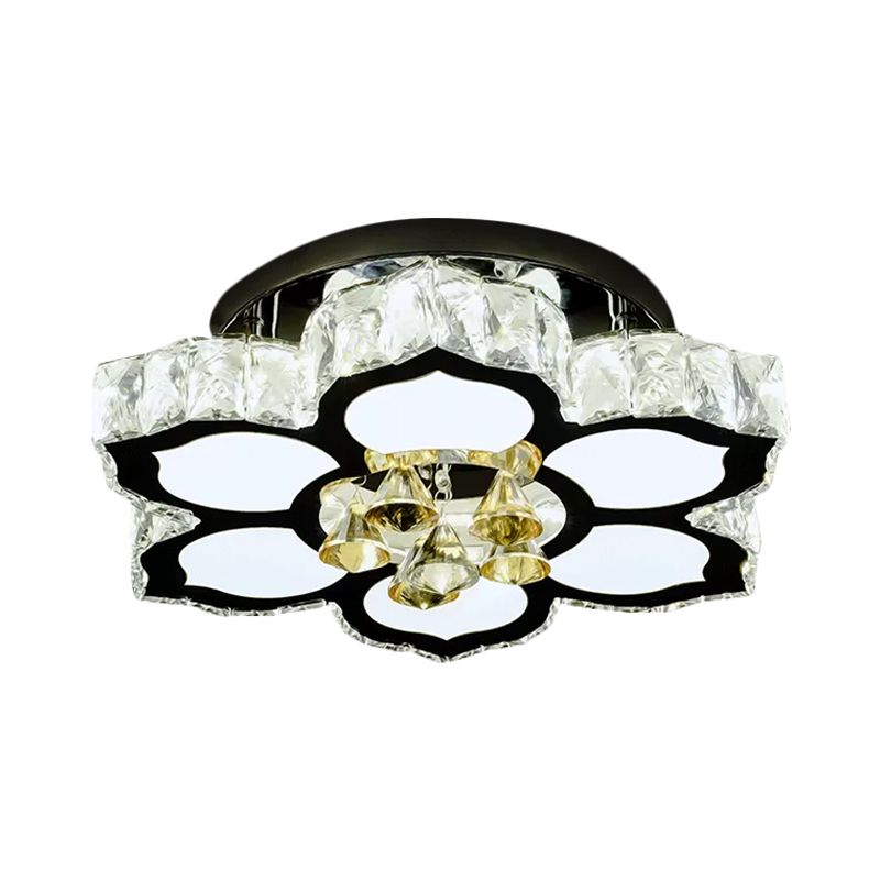 Pêche LED / fleur symétrique semi-rince