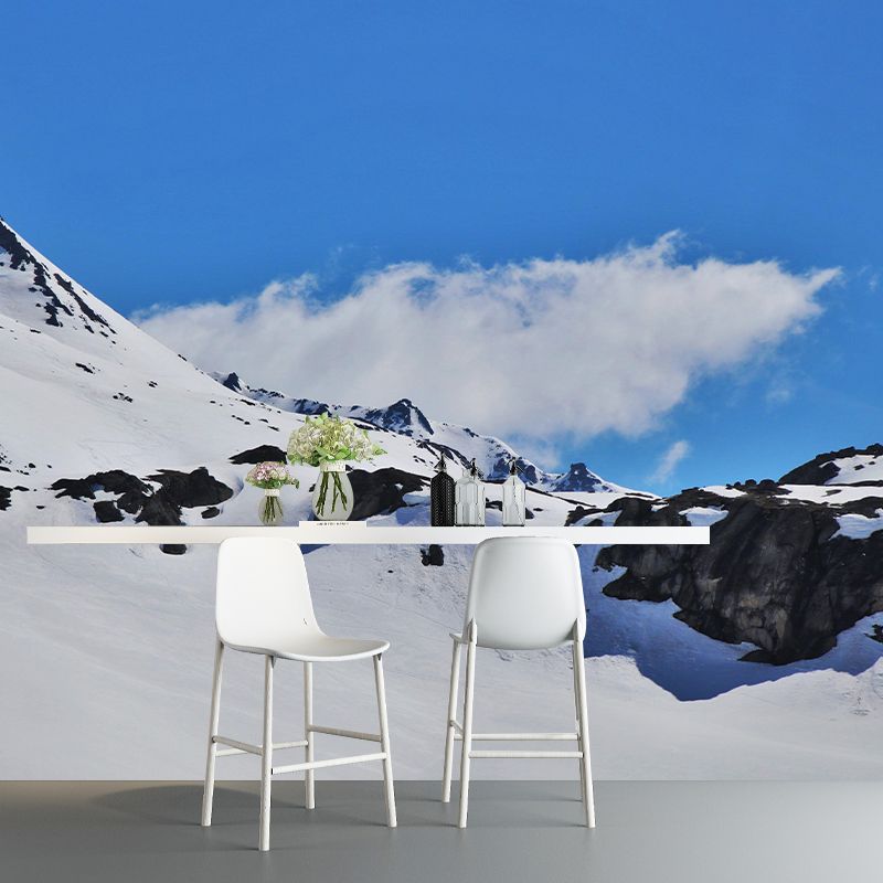 Customized Mountain Landscapes Mural Environment Friendly Wallpaper for Decoration