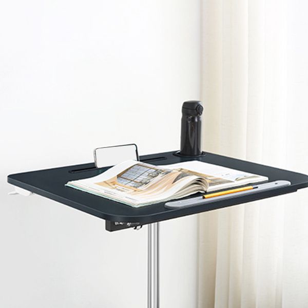 Contemporary Curved Writing Desk Pedestal Folding Office Desk