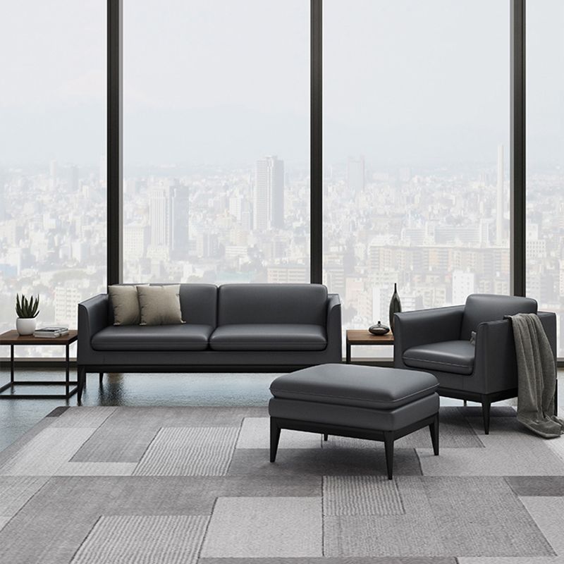 Standard Tuxedo Arm Sofa 30.70" D x 31.49" H Sofa for Living Room