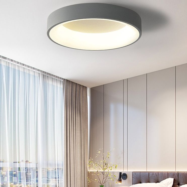 Geometrische Unterputz-Deckenleuchten, moderner Acryl-Deckenleuchter für Schlafzimmer