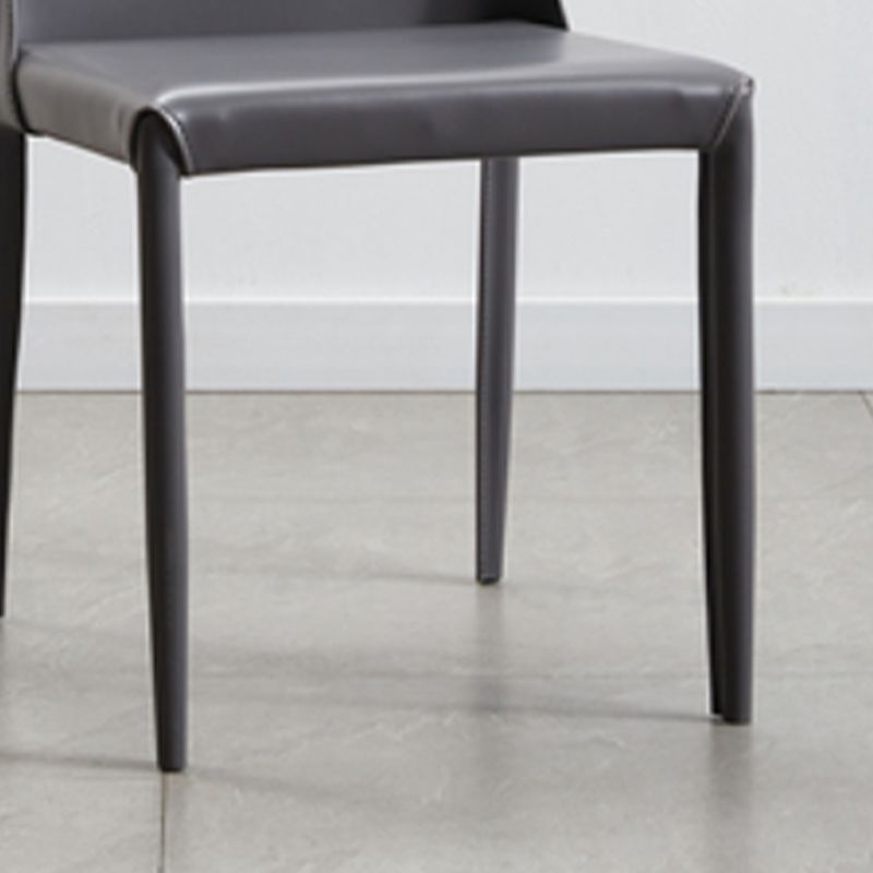 Contemporary Dining Room Chair Faux Leather Dining Chair for Home