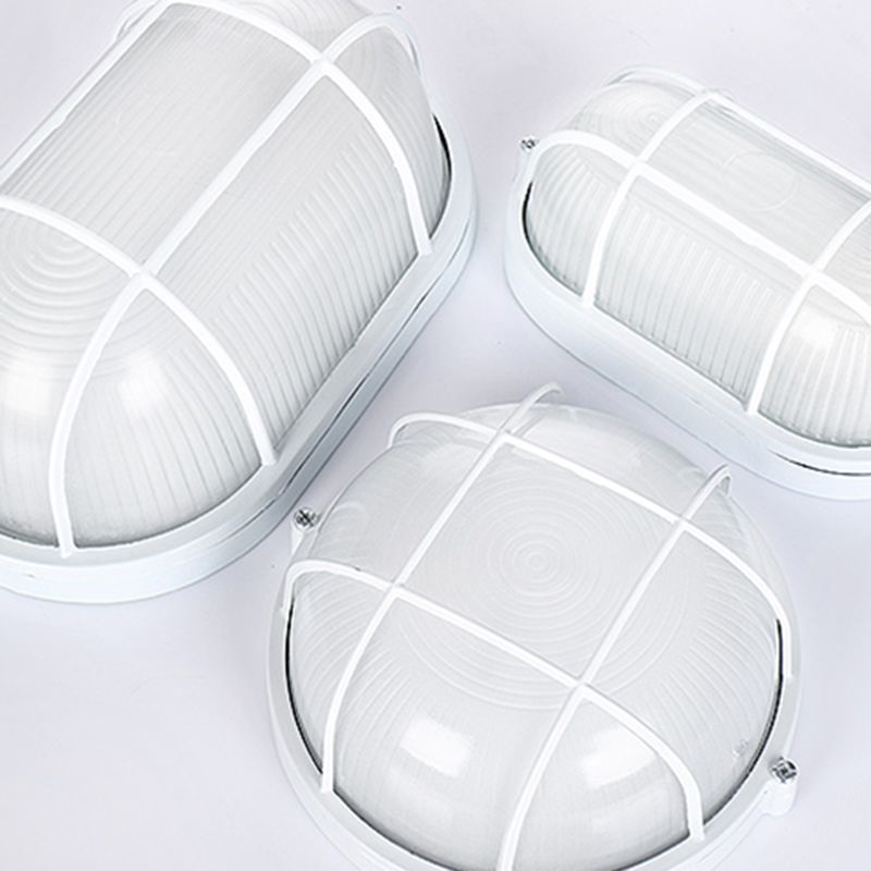 1-flammige Unterputzleuchte, moderne, schlichte, wasserdichte Deckenleuchte für den Balkon