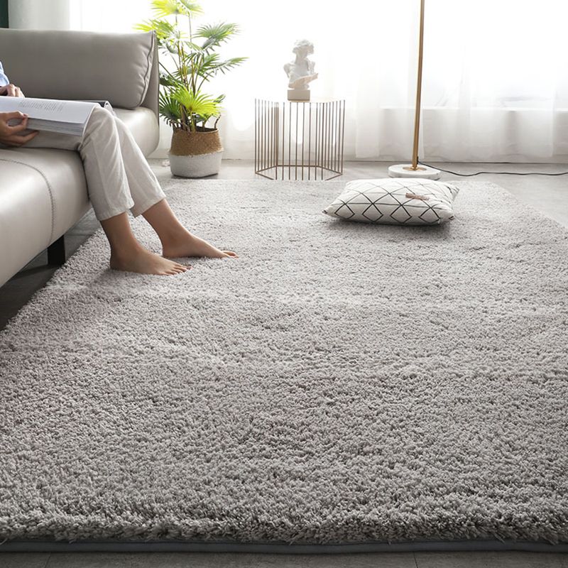 Nordic Solid Color Teppich Mulit gefärbte Baumwollmischfläche Teppich Anti-Rutsch-Backing Haustierfreundlicher Innenteppich für die Dekoration
