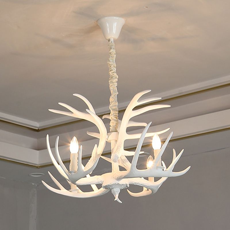 Lustre de corne fausse lustre