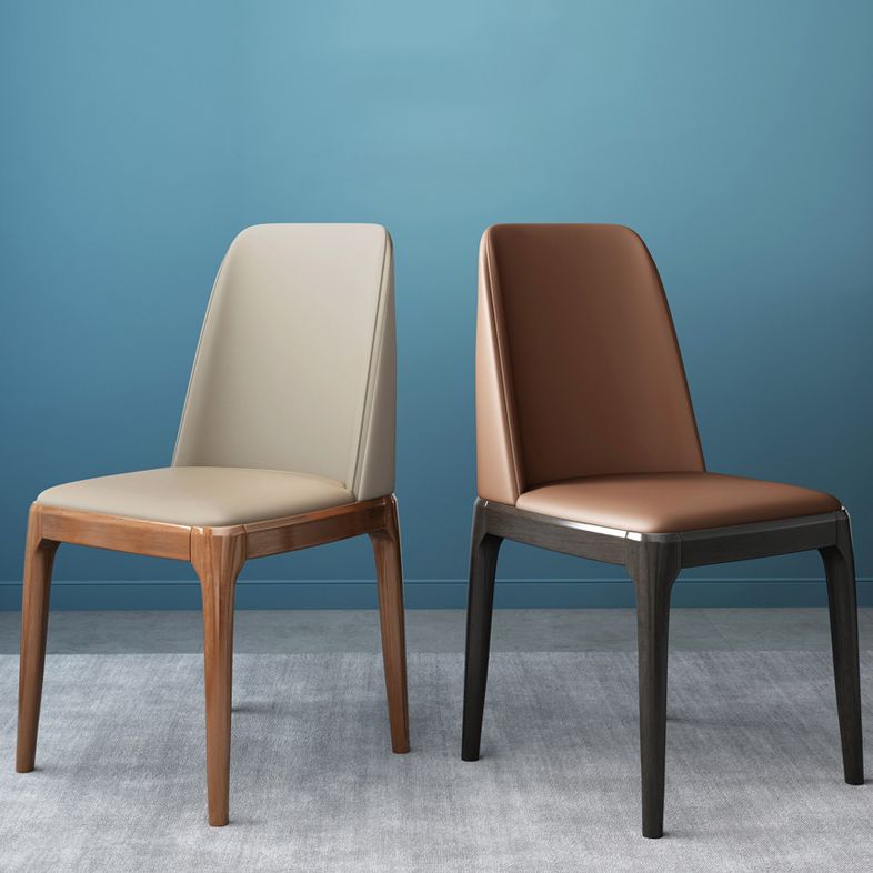 Sedia da pranzo con il ristorante scandinavo in legno parsons