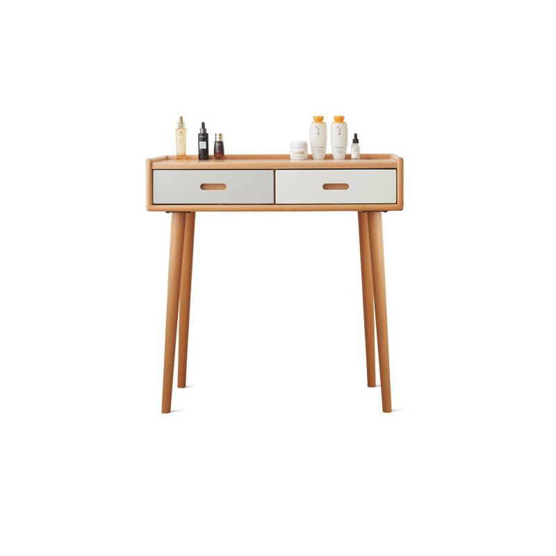 Solid Wood Vanity Table Drawers Simple Scandinavian Makeup Vanity Table