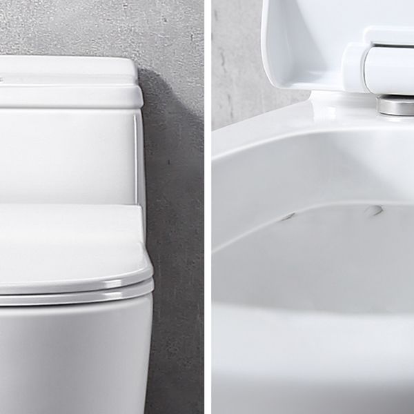Modern Toilet Bowl One Piece Toilet Floor Mounted Siphon Jet Toilet