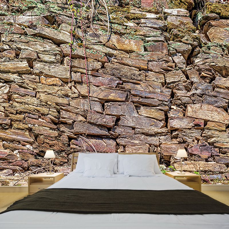 Mural Wallpaper Industrial Style Brick Wall Horizontal Photography Bedroom Wall Art