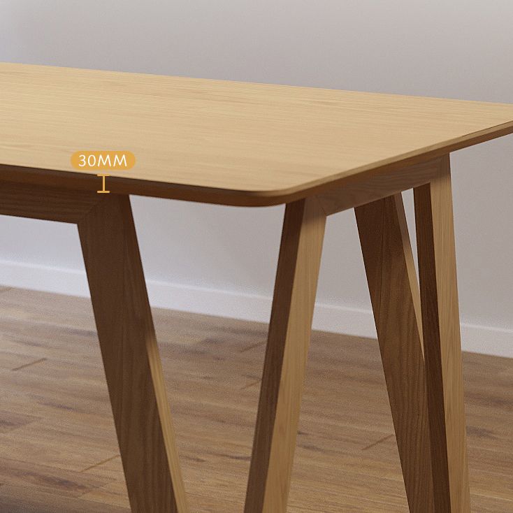 Modern 1/2/3/5/9 Pieces Dining Set Wood Dining Furniture Set in Natural