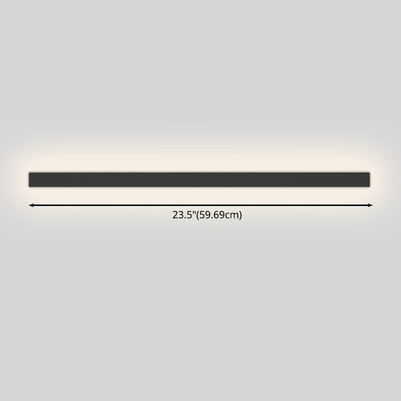 Modern Minimalist Style Thin-Line Wall Mounted Light Fixture Metal Wall Light Sconces for Living Room