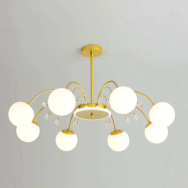 Moderner Globus Form