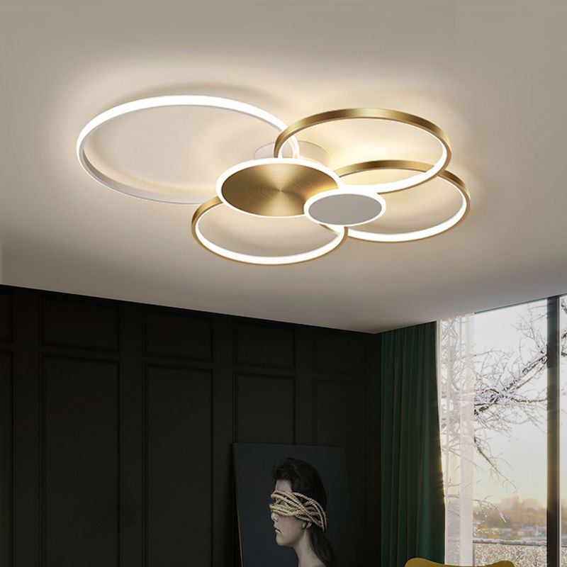 Encerclez le point d'ébullition Fixation des points d'ébullition du plafond Éclairage du Mont-Flush Contemporain