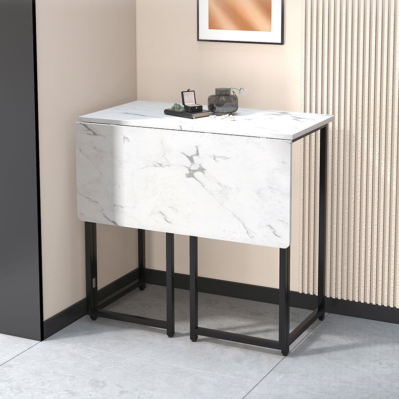 Wood Dining Set 1/2/3/5/7 Pcs Folding Dining Table and Chairs