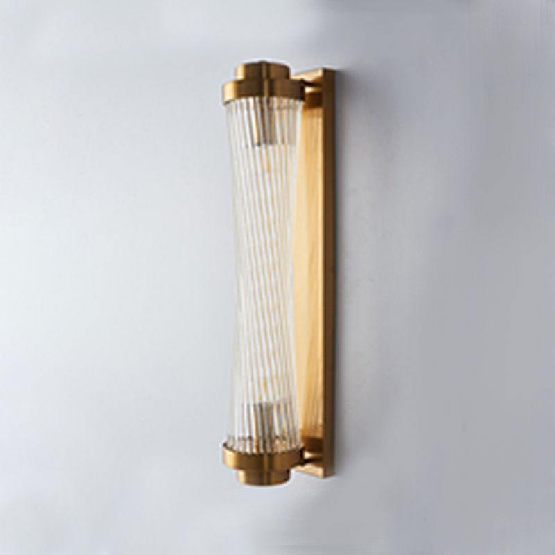 Crystal Geometric Shade 2-Lights Wall Sconce Modern Style Wall Mount Light Fixture