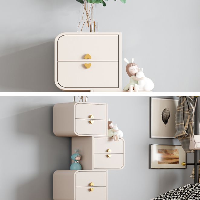 15.6-inch Width Storage Chest Contemporary Dresser with 4/8 Drawers