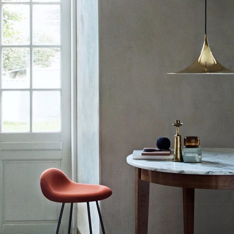 Contemporain 1 Head Metal Pender Light Fitting Cone Suspension Lighting Ayémorrat pour salle à manger