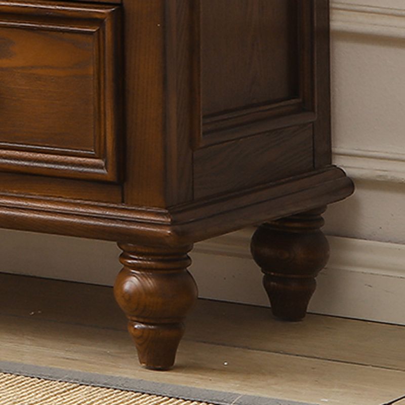 Traditional Solid Wood Storage Chest Dresser with 3/4/7 Drawers