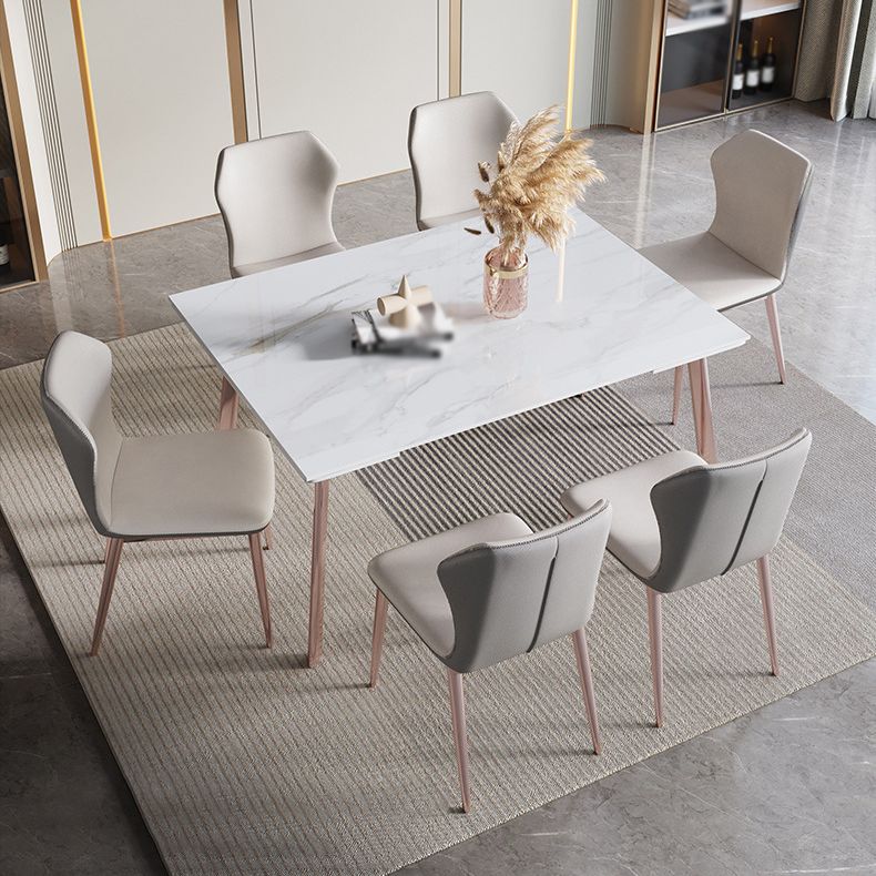 Designer Style 1/4/5/7 Pieces Dinette Set Rectangle Dining Table Set