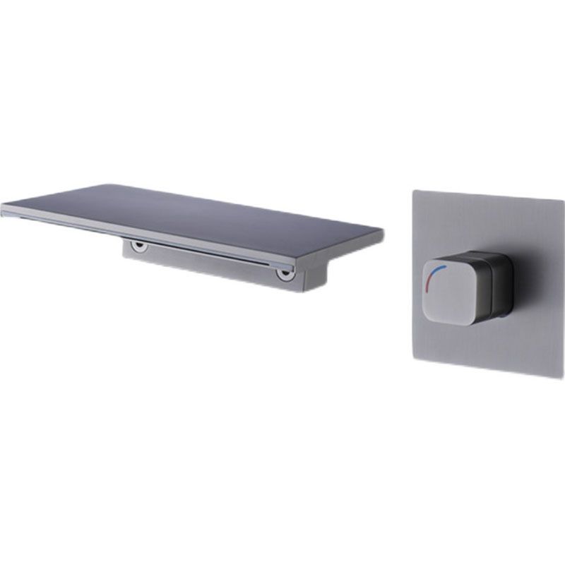 Wall Mounted Metal Freestanding Tub Filler Waterfall Freestanding Faucet