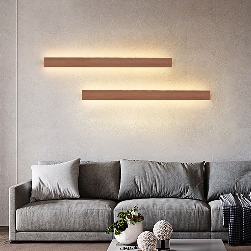 Lineare Form Metallwand Licht moderner Stil Einmals Wandmontage Leuchte