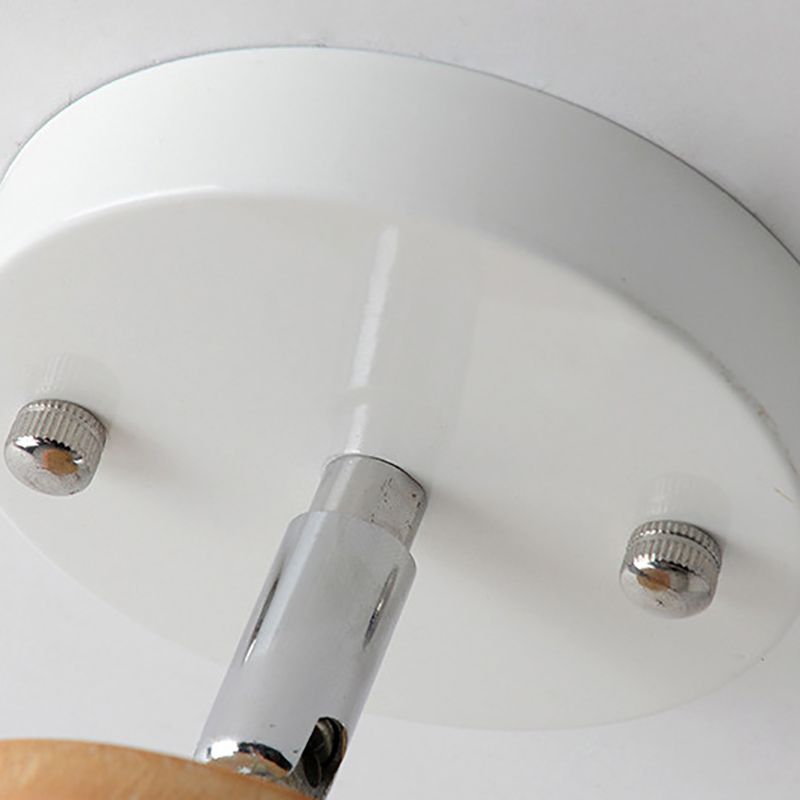 Metal Conical Ceiling Mounted Fixture Nordic Style Close to Ceiling Fixture