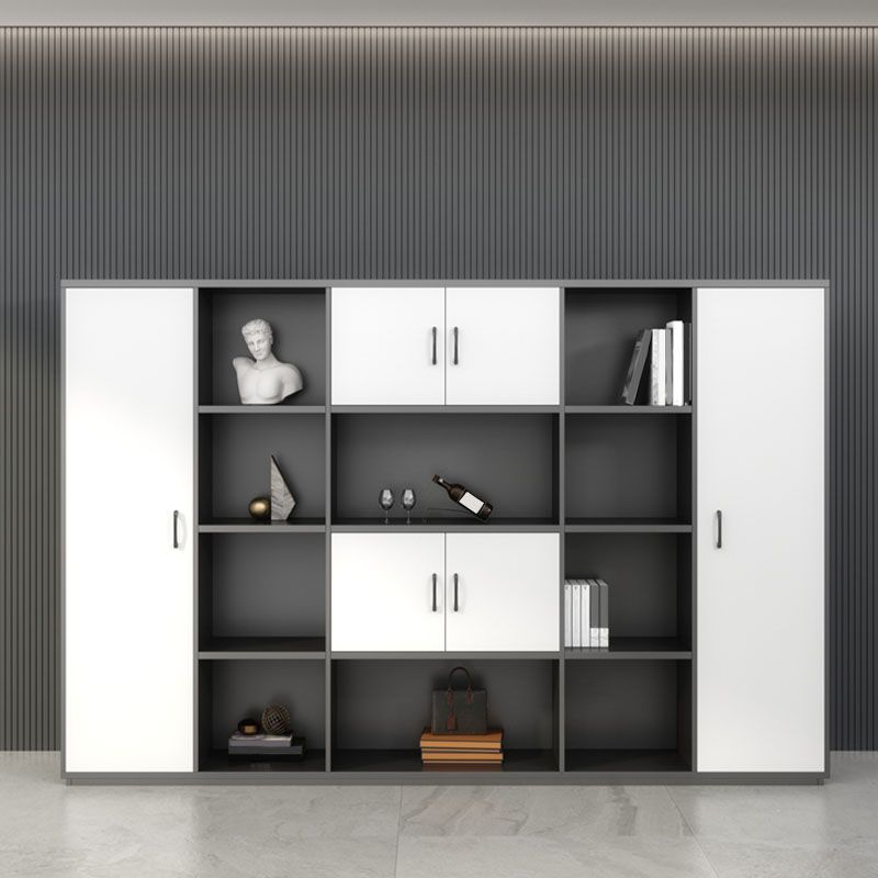 Storage Contemporary File Cabinet Engineered Wood Vertical Filing Cabinet