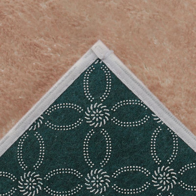 Stylish Geometric Pattern Area Rug Modern Polyester Rug Anti-Slip Easy Care Rug for Living Room