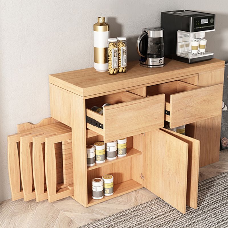 1/3/5 Piece Contemporary Wood Dining Room Chair and Table Set