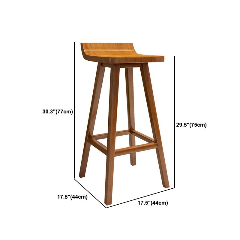 Industrial 1/9 Pieces Bar Table Set Rectangle Pine Wood Counter Table with High Stools