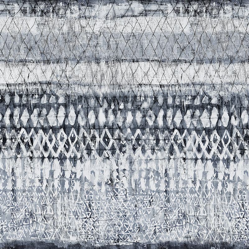 Grey Latticework Wall Paper Mural Stain-Resistant Wall Art for Bedroom, Made to Measure