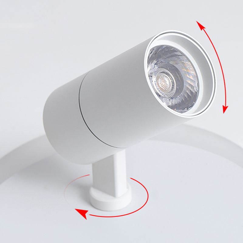 Contemporary Flower-Shaped LED Flush Mount Ceiling Lights White Acrylic Ceiling Mounted Fixture