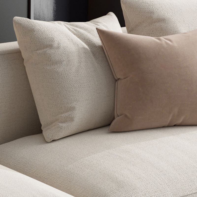 Stain Resistant Stationary Living Room Recessed Arm Standard Seating