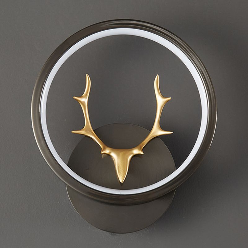 Metal Sconce Light Modern 1-Light Sconce Light Fixture for Bedroom