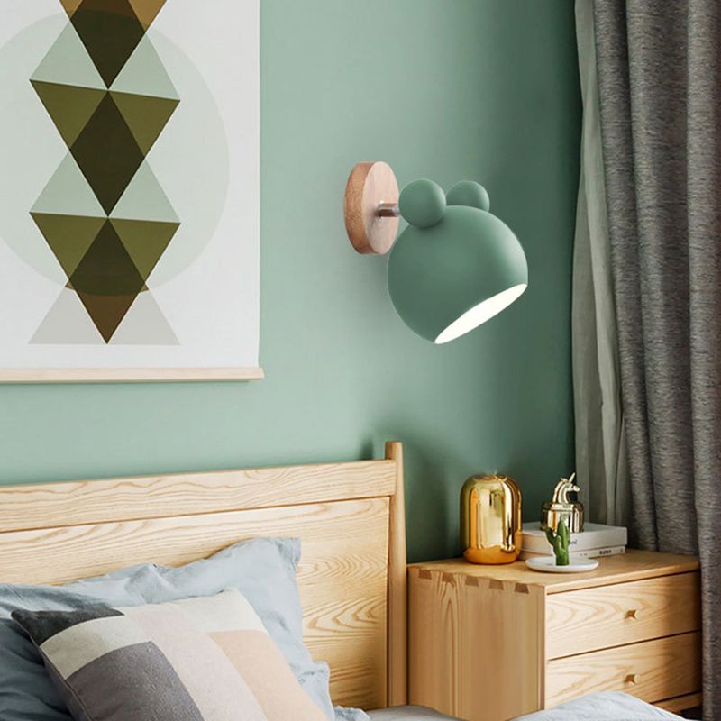 Lampada a parete geometrica Lampada a parete Modern Metal 1 Sconce Sconce Illuminazione