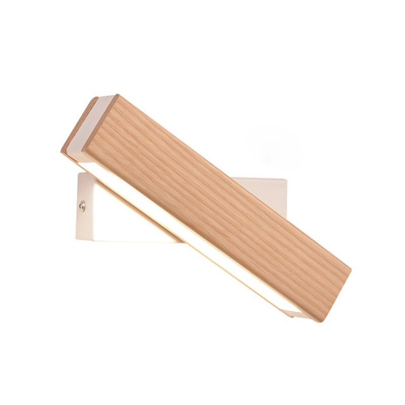 Luminaire en bois en bois à 1 lumière réglable