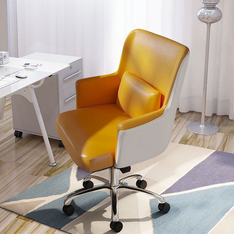 Modern & Contemporary Managers Chair Fixed Arms Height-adjustable Executive Chair