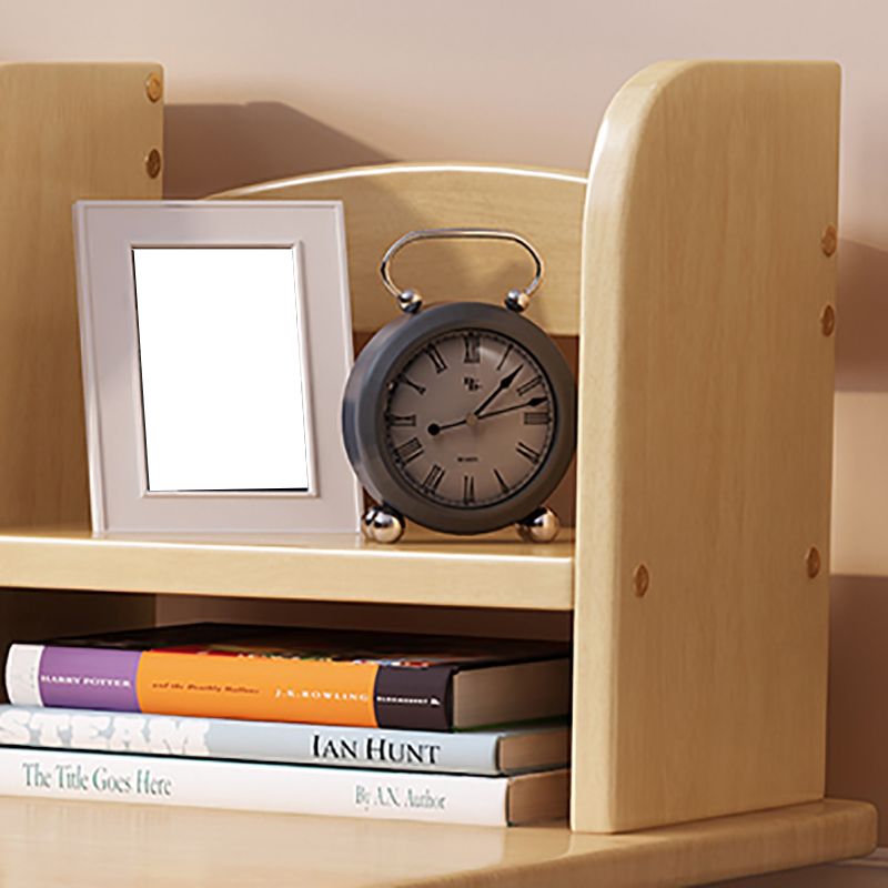 10.5" W Bookshelf Modern Wooden Geometric Bookcase for Home Office